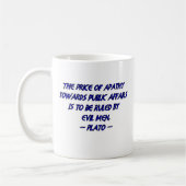 Mug Platon et le Prix de l'Apathie (Gauche)