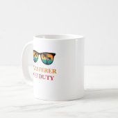 Mug Plâtrier hors service (Devant gauche)