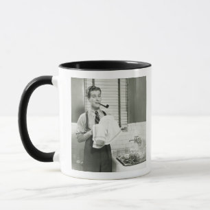 Mug Plats de lavage d'homme