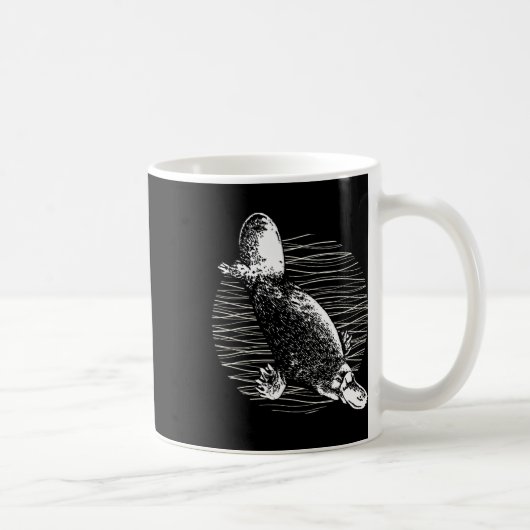 Mug Platypus Outback Faune Nature Platypus (Droite)