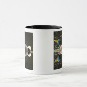 Mug (Platyrhyncus d'ana), secouant outre de l'eau (Centre)