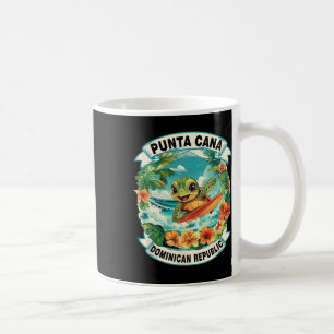 Mug Playa Del Carmen Mexique jolie tortue de mer surfa