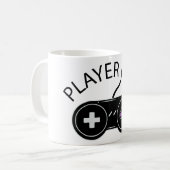 Mug Player One Gamer - Contrôleur de jeu vidéo Cadeau (Devant gauche)