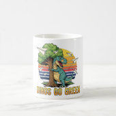 Mug Playful 80s Dino Hugging Tree Tee – Eco-Friendly ' (Centre)