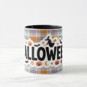Mug Playful Halloween Plaid (Centre)