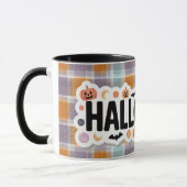 Mug Playful Halloween Plaid (Gauche)