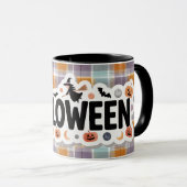 Mug Playful Halloween Plaid (Devant droit)