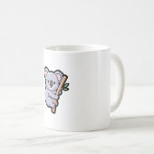 Mug Playful Koala – Cute Kawaii Illustration (Devant droit)