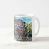 Mug Plaza Joaquín Edwards Bello (acuarela) (Devant droit)