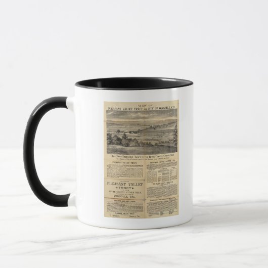Mug Pleasant Valley, Californie (Gauche)