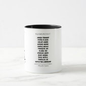 Mug Please do not annoy the Librarian Fun Pun (Centre)