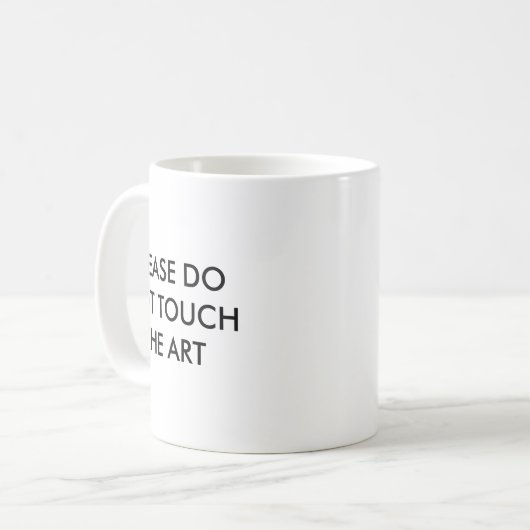 Mug Please Do Not Touch The Art  (Devant gauche)