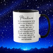 Mug Pléiadien Extra Terrestres et OVNI