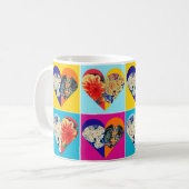 Mug plein de coeurs (Devant gauche)