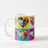 Mug plein de coeurs (Gauche)