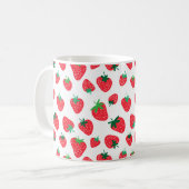 Mug Plein de fraises (Devant gauche)