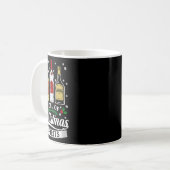 Mug Plein d'esprits de Noël Vodka Tequila Whiskey Xm (Devant gauche)