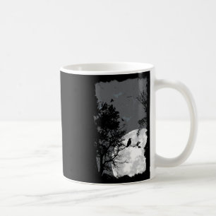 Mug Pleine lune Crow Gloomy Forêt Costume magnifique H
