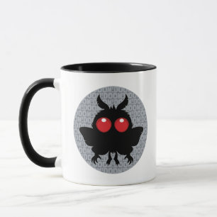 Mug Pleine Lune de Malheur Mignon Cryptide Mothman