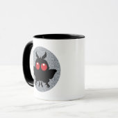 Mug Pleine Lune de Malheur Mignon Cryptide Mothman (Devant gauche)