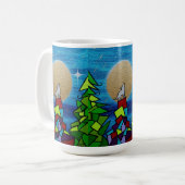 Mug Pleine Lune Supermoon du Loup  (Devant gauche)