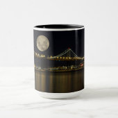Mug Pleine lune sur le pont Bay (Centre)
