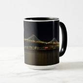 Mug Pleine lune sur le pont Bay (Devant droit)
