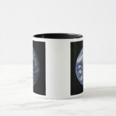 Mug Pleine Terre centrée sur l'océan Pacifique (Centre)