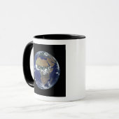 Mug Pleine Terre montrant l'Afrique et l'Europe (Devant gauche)