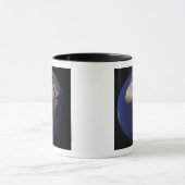 Mug Pleine Terre montrant l'Afrique, l'Europe et le Mo (Centre)