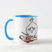 Mug Pleurage D'Oignon Drôle, Coupe L'Homme (Gauche)