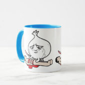 Mug Pleurage D'Oignon Drôle, Coupe L'Homme (Devant gauche)