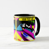 Mug pleurant pour vous pshycodelic modifiable (Devant droit)