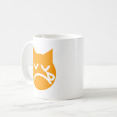 Mug Pleurer le chat Emoji (Devant gauche)