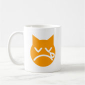 Mug Pleurer le chat Emoji (Gauche)