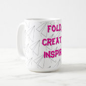 Mug Plier, créer, inspirer (Devant gauche)