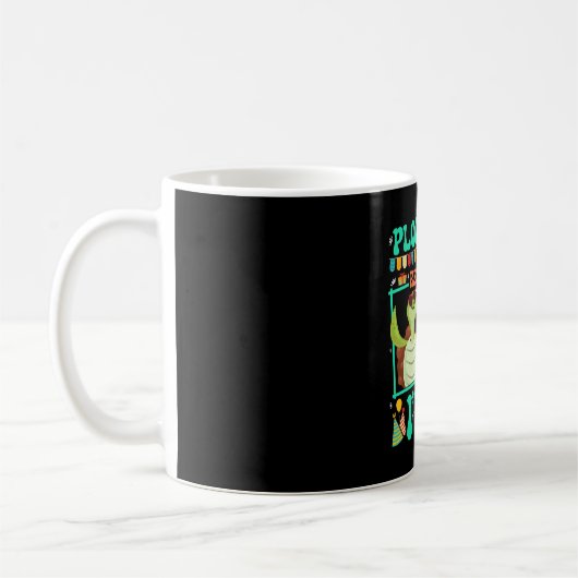 Mug Plod Snap Retract I'm 4 Turtle Kid 4e anniversaire (Gauche)