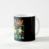 Mug Plod Snap Retrait I'm 6 Turtle Kid 6e anniversaire (Devant droit)