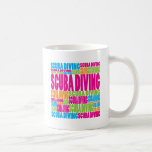 Mug Plongée à l'air colorée