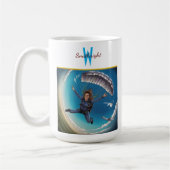 Mug Plongée Au-Dessus Des Nuages (Gauche)