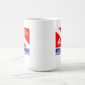 Mug Plongée dans les Grands Lacs (Centre)