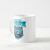Mug Plongée de requin avec respect (Devant gauche)