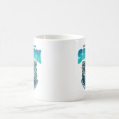 Mug Plongée de requin avec respect (Centre)