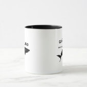 Mug Plongée de requins Caño Island - Costa Rica (Centre)