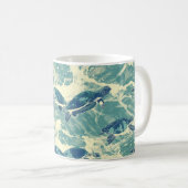 Mug Plongée Deep - Sea Turtle Coffee Companion (Devant droit)