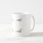 Mug Plongée en deuil Delight � joli art animal (Devant droit)