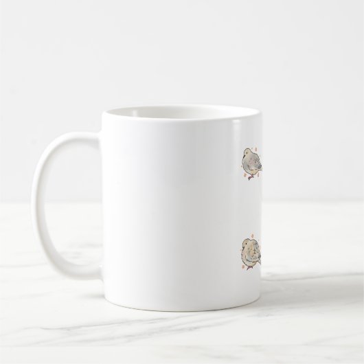 Mug Plongée en deuil Delight � joli art animal (Gauche)