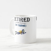 Mug Plongée en scaphandre à la retraite mais pas expir (Devant gauche)
