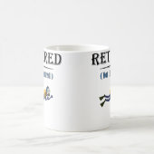 Mug Plongée en scaphandre à la retraite mais pas expir (Centre)