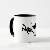 Mug  Plongée en scaphandre autonome (Devant gauche)